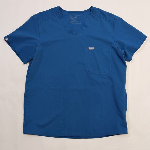 Figs Scrub Set Mens Medium Alps Blue Chisec Top Tansen Jogger Pants - Picture 2 of 16